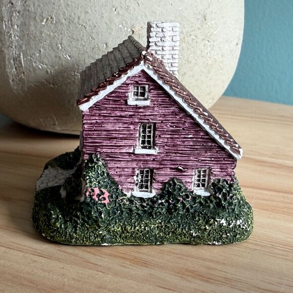 Set Of 3 American Dream Homes 1987 Posible Dreams LLC Miniature Houses - Picture 11 of 14